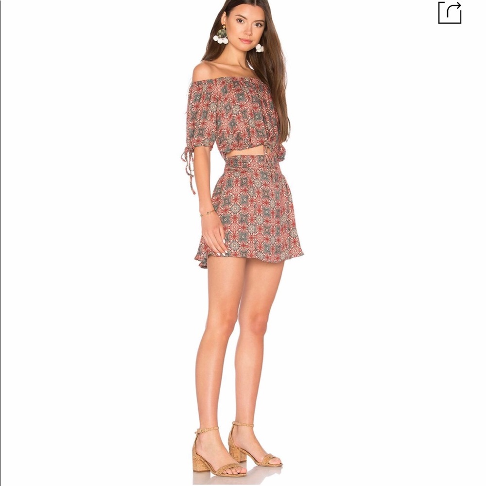 Free People Electric Love 2 Piece Dress